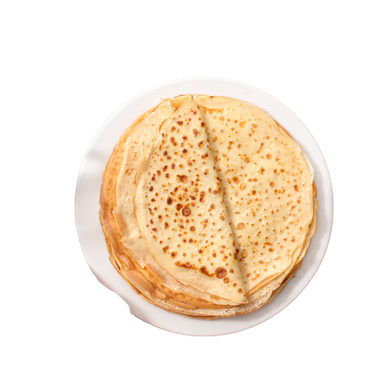 Crêpes sans gluten